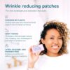 Forehead and Between the Eyes Facial Patches - Hypoallergenic Patches to Smooth & Soften Forehead Horizontal & Eleven Lines - For Overnight Use, 144 count - Image 2