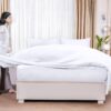 Utopia Bedding Flat Sheet - 1 Pack (Queen, White) - Soft Brushed Microfiber Fabric - Shrinkage & Fade Resistant Top Sheet - Easy Care Bed Sheet - Image 6