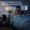 LEVOIT Air Purifier for Home Bedroom, Smart WiFi Alexa Control, Covers up to 916 Sq.Foot, 3 in 1 Filter for Allergies, Pollutants, Smoke, Dust, 27dB Quiet, Core 200S-P, Black - Image 3