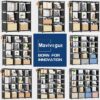 Mavivegue Book Shelf, 12 Cube Storage Organizer, DIY Bookcase, Metal Bookshelf,Tall Book case for Bedroom, Living Room,Office,Closet, Black Cubicle Rack - Image 7