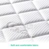 Premium Crib & Toddler Mattress,100% Knitted Fabric, Premium Fleece Surface-Hypoallergenic, 5" Thick Firm Soft Crib Mattress, Non-Toxic - Fits Standard Cribs & Toddler Beds - Image 3