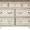 Signature Design by Ashley Realyn French Country 7 Drawer Two Tone Dresser, Chipped White - Image 4