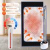 Upgraded Portable Steam Sauna for Home，Portable Sauna Box Fast Heating in 5 Minutes，In Home Sauna With 3L 1200W Steam Generator,Remote Control，A Folding Chair and Mat Include，71”x 35.5”x 35.5” - Image 2