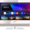 Supersonic SC-1520VTV 15.6 inch Smart AC/DC LED TV, Powered by VIDAA, 1080p, WiFi, Built-in Speakers, USB, 3X HDMI ARC, For Kitchen, RV, Boat, Truck, Playroom, Room, Remote, DC Car Cord INCLUDED-White - Image 2