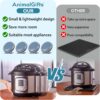 Appliance Sliders for Kitchen 24 PCS Self-Adhesive Small Kitchen Appliance Slider Hacks Easy to MovIing & Space Saving Must Have Gadgets Mixer Accessories for countertop - Image 4
