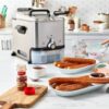 T-fal 3.5L Deep Fryer with Oil Filtration System: 1700W Stainless Steel Fryer, Dishwasher Safe Parts, Digital Timer, Adjustable Temperature Control for Perfect Golden Crispy Results - Image 8