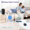 LEVOIT Air Purifier for Home Bedroom, Smart WiFi Alexa Control, Covers up to 916 Sq.Foot, 3 in 1 Filter for Allergies, Pollutants, Smoke, Dust, 27dB Quiet, Core 200S-P, Black - Image 6