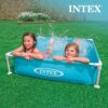 Intex 2 Pack 4ft x 12in Mini Frame Kiddie Beginner Swimming Pool, Ages 3 and Up, Blue - Image 4