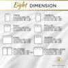 Twin XL 100% Microfiber Double Brushed Sheet Set - Extra-Soft & Wrinkle-Free - 15" Deep Pockets, 39" x 80" - Ideal for Dorms, Hospitals & Split King Beds - 3 PC Set (Twin XL, White) - Image 4