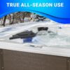 Select Series, 7 Person Hot Tub, 40 Water Jets, Ozone Sanitation to Clean Bacteria in Spa, Cover Included, Made in USA, Aqualife by Strong Spas - Image 2