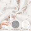 Area Rug Living Room Rugs: 5x7 Washable Boho Large Neutral Farmhouse Soft Moroccan Stain Resistant Indoor Floor Carpet for Bedroom Nursery Kids Playroom Office Dining Room Home House Decor- Brown - Image 3