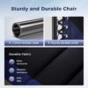 MAISON ARTS Oversize XXL Padded Zero Gravity Lawn Chair Anti Gravity Lounge Chair Foldable Recliner 30" Wide Seat Outdoor Camp Chair for Poolside Backyard Beach, Support 400LBS, Blue - Image 5
