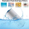 Spa Filter 6CH-960 Replaces Jacuzzi Filters J-300 J-400, Unicel 6CH-960, Pleatco PJW60TL-F2S, Filbur FC-2800, 6540-476, 6540-383, Hot Tub Filter with Closed Handle(Not be Removed)- 2 Pack - Image 4