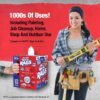 TOOLBOX Professional White Rags Shop Towels Center Pull Box for Painters, Automotive, Contruction, Office and Home - Made in USA (1 Box - 200 Towels) - Image 3