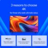 VIZIO 50" 4K Resolution HDR Smart TV, Dolby Vision HDR/HDR10+, WiFi 6 - (Renewed) - Image 2