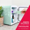 Frigidaire EFMIS129-MINT Mini Personal Fridge Cooler, 1 Gal Capacity fits Six Cans, Includes Plugs for Home Outlet & DC Charger-9.84" D x 7.09" W x 10.35" H - Image 6