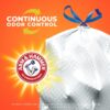Hefty Ultra Strong 13 Gallon Trash Bags, Tall Kitchen Trash Bags 13 Gallon Size, Drawstring Closure, Continuous Odor Control, White, Citrus Twist Scent, 80 Bags - Image 5