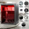 Full Body 2 Person Portable Infrared Saunas for Home, 2 Person Sauna Tent, at Home Sauna, Portable Personal Infrared Sauna Two-Person Sauna Tent with 2 Foldable Chairs, Remote Control - Image 4