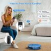 Robot Vacuum and Mop Combo, 2 in 1 Mopping Robot Vacuum Cleaner Compatible with WiFi/App, Robotic Vacuum Up to 2300Pa Suction, Self-Charging, Slim, Ideal for Hard Floor, Pet Hair, Low Pile Carpet - Image 3