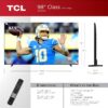TCL 98-Inch Class S5 4K LED Smart TV with Google TV (98S550G, 2023-Model), Dolby Vision, HDR Ultra, Dolby Atmos, Google Assistant Built-In with Voice Remote, Works with Alexa, Streaming UHD Television - Image 3