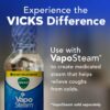 Vicks Warm Mist Humidifier - Air Humidifier for Bedroom, Home & Large Room, Baby, Kids and Adults Soothing Steam Vaporizer for Cough, Congestion, Allergies & Dry Air, VapoSteam Compatible - Image 5