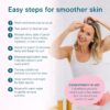 Forehead and Between the Eyes Facial Patches - Hypoallergenic Patches to Smooth & Soften Forehead Horizontal & Eleven Lines - For Overnight Use, 144 count - Image 4