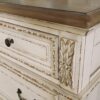 Signature Design by Ashley Realyn French Country 7 Drawer Two Tone Dresser, Chipped White - Image 6