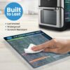 Air Fryer Magnetic Cheat Sheet Set - Air Fryer Accessories Cookbook - As Seen on the Today Show an Easy to Use AirFryer Time Chart Set - Strong Magnet Quick Reference Cooking Guide for Frying (Black) - Image 4