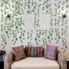 Fake Vines for Room Decor(12 Pack 84 Feet) Aesthetic Artificial Plant Ivy Leaves Hanging Greenery Garlands for Home Bedroom Wall Wedding Party Decor - Image 4