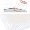 Elegant Comfort 1500 Thread Count Wrinkle & Fade Resistant Egyptian Quality 4-Piece Ultra Soft Luxurious Bed Set Includes Flat, Fitted Sheet and 2 Pillowcases, Full, Classic Silver - Image 4