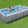 Bestway Power Steel 13'6" x 6'7" x 48" Above Ground Pool Set - Image 2