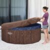 Bestway SaluSpa Toronto Smart AirJet Plus Hot Tub with App Control, 7 Person Capacity, Pool Cover, Spa Pump, 5 Pillows, and Repair Patch, Brown - Image 7