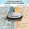 Shark AV752 ION Robot Vacuum, Tri-Brush System, Wifi Connected, 120 Min Runtime, Works with Alexa, Multi Surface Cleaning, White - Image 3