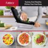 Fullstar Vegetable Chopper and Spiralizer - Food Chopper with Container, Fruit Slicer, Kitchen Gadgets & Accessories, Home Essentials (2 in 1, Black) - Image 5