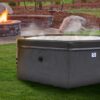 Jleisure Aegean Rigid Hot Tub Spa, Black - Image 5
