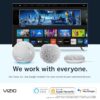 VIZIO 24-inch 1080p Smart TV with Apple AirPlay and Chromecast Built-in, Screen Mirroring for Second Screens, & 150+ Free Streaming Channels, D24f-J09, 2021 Model (Renewed) - Image 8