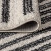 JONATHAN Y MOH207A-8 Khalil Modern Berber Stripe Indoor Farmhouse Area-Rug Bohemian Minimalistic Striped Easy-Cleaning Bedroom Kitchen Living Room Non Shedding, 8 X 10, Cream,Black - Image 10