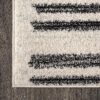 JONATHAN Y MOH207A-8 Khalil Modern Berber Stripe Indoor Farmhouse Area-Rug Bohemian Minimalistic Striped Easy-Cleaning Bedroom Kitchen Living Room Non Shedding, 8 X 10, Cream,Black - Image 11