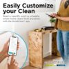 Shark Matrix Plus 2in1 Robot Vacuum & Mop with Sonic Mopping, Matrix Clean, Home Mapping, HEPA Bagless Self Empty Base, CleanEdge, for Pet Hair, WiFi, Black/Mocha, AV2630WA - Image 6