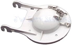 Jacuzzi Toilet Flapper HF04000 3" with Chain and Seal