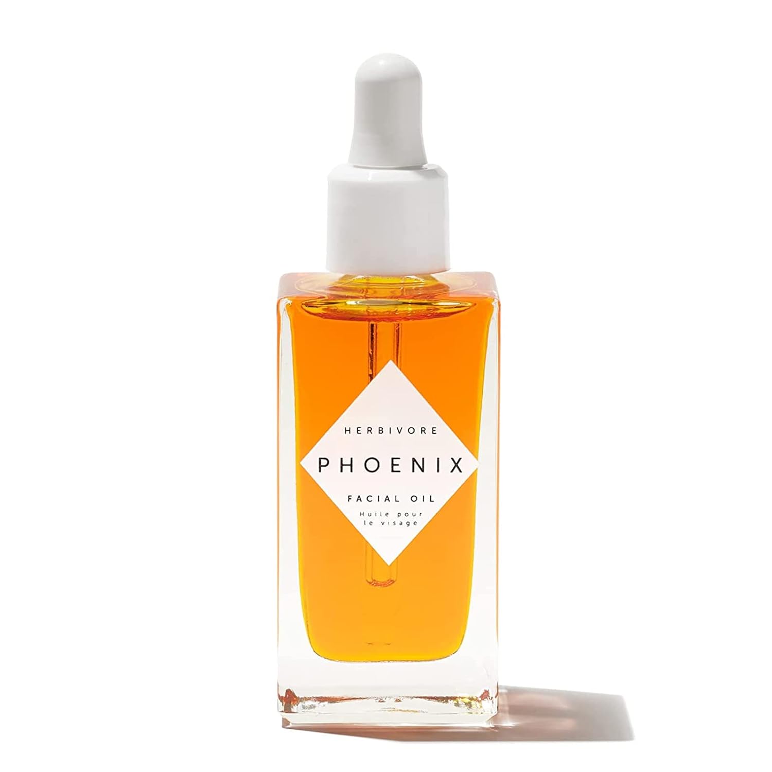 HERBIVORE Phoenix Rosehip Anti-Aging Face Oil – Hydrating with CoQ10, Antioxidants, and Vitamin E for Dry Skin, Plant-based, Vegan, Cruelty-free