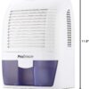 Pro Breeze Electric Mini Dehumidifier, 2200 Cubic Feet (250 sq ft), Compact and Portable for High Humidity in Home, Kitchen, Bedroom, Basement, Caravan, Office, Garage - Image 10