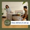 Casper Sleep Original, Memory Foam Mattress, Twin Size - Medium Firm Bed In A Box with Zoned SupportTM - 100-Night Trial - CertiPUR-US Mattress, Light Grey - Image 6