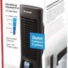 Honeywell HTF210B QuietSet Personal Table Fan, Black – Oscillating Personal Fan with Quiet Operation and 4 Levels of Power and Sound - Image 2