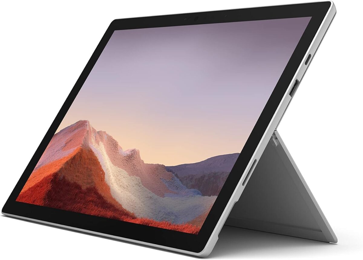 Microsoft Surface Pro 7 Plus Tablet 11th Gen Intel Core i5-1135G7 16GB RAM 256GB SSD 12.3-Inch Touch Display Win 11 Pro (Renewed)