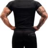 Sauna Shirt for Men Sweat Suit Compression T-Shirt Weight Loss Body Shaper Shirts for Workout Sports - Image 3
