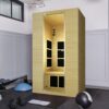 JNH Lifestyles Joyous Flex 2 Person Low EMF Far Infrared Sauna with Reversible Door - Image 3