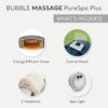 INTEX 28431EP PureSpa Plus Bubble Massage Spa Set: Includes Energy Efficient Spa Cover – 2 Contoured Headrest – LED Light – 6 Person Capacity – 85" x 28" - Image 5