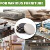 Furniture Sliders for Carpet 8 PCS - 3 1/2 inch Furniture Moving Slider Chair Legs Floors Protectors– Move Your Furniture Easy & Safely(for Carpet) - Image 4