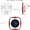3 Packs Combination Gas & Carbon Monoxide Detectors,Plug in Carbon Monoxide Alarm,Natural Gas Detector,Propane,4-in-1 Digital Display CO Level & Explosive Gas & °F & Humidity for Home,RV - Image 2